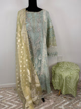Pakistani Embroidered Party wear  Ready To Ship
