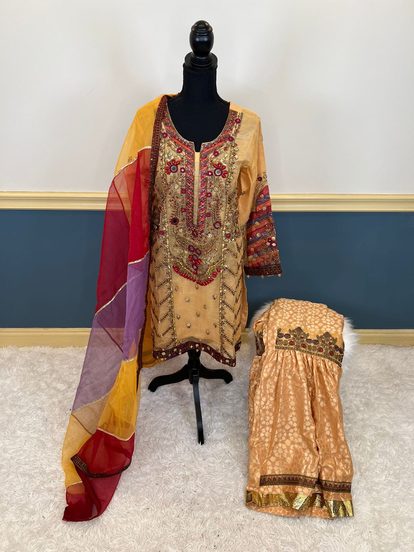 Pakistani Embroidered Party wear  Ready To Ship