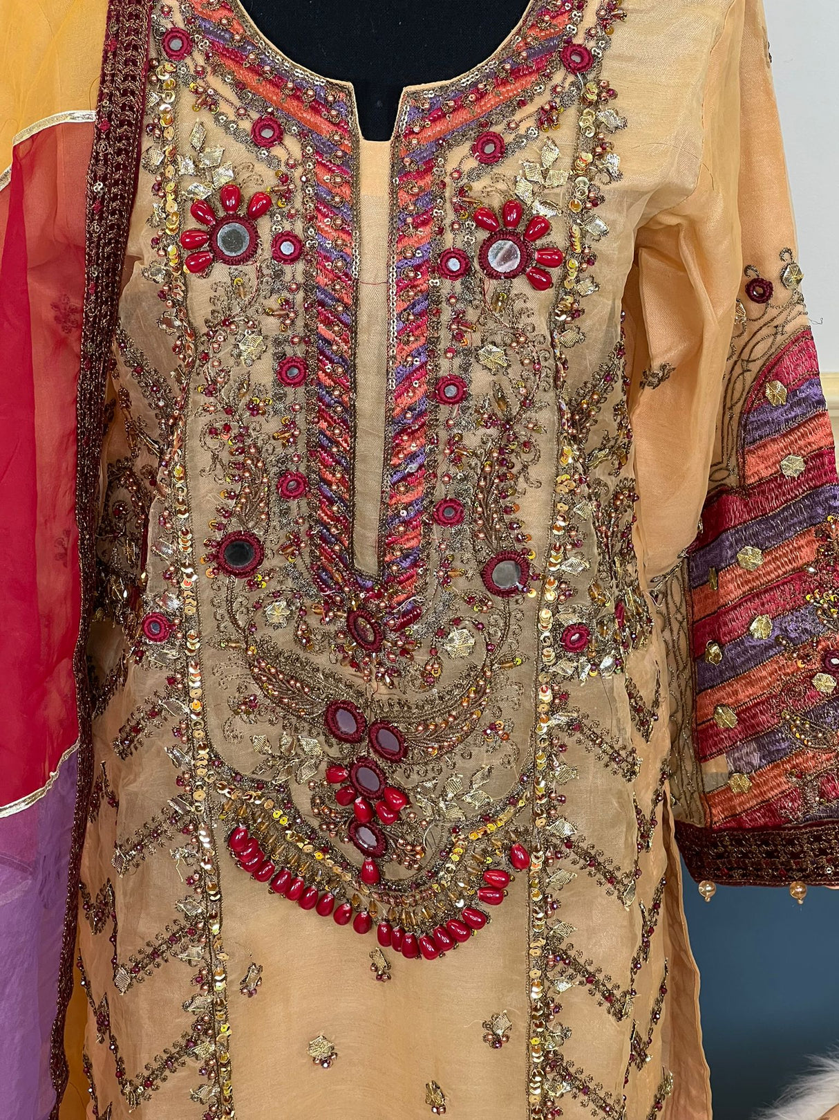 Pakistani Embroidered Party wear  Ready To Ship