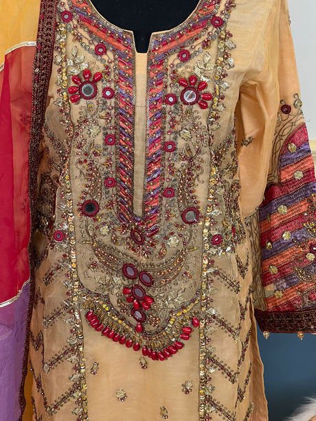 Pakistani Embroidered Party wear  Ready To Ship