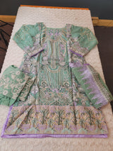 Pakistani Stitched Embroidery Party Wear Dresses Ready To Ship