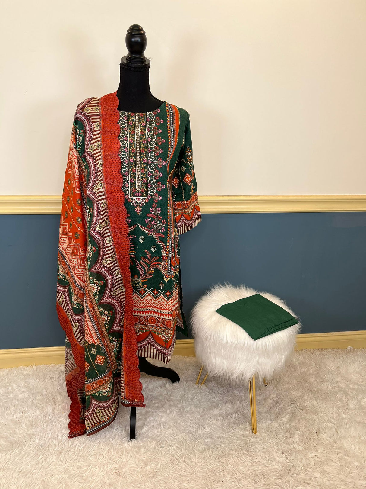 Bin Saeed original embroidered lawn Collection