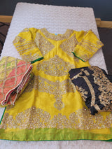 Pakistani Stitched Embroidery Party Wear Dresses Ready To Ship