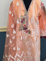 Pakistani Stitched Embroidery Party Wear Dresses Ready To Ship