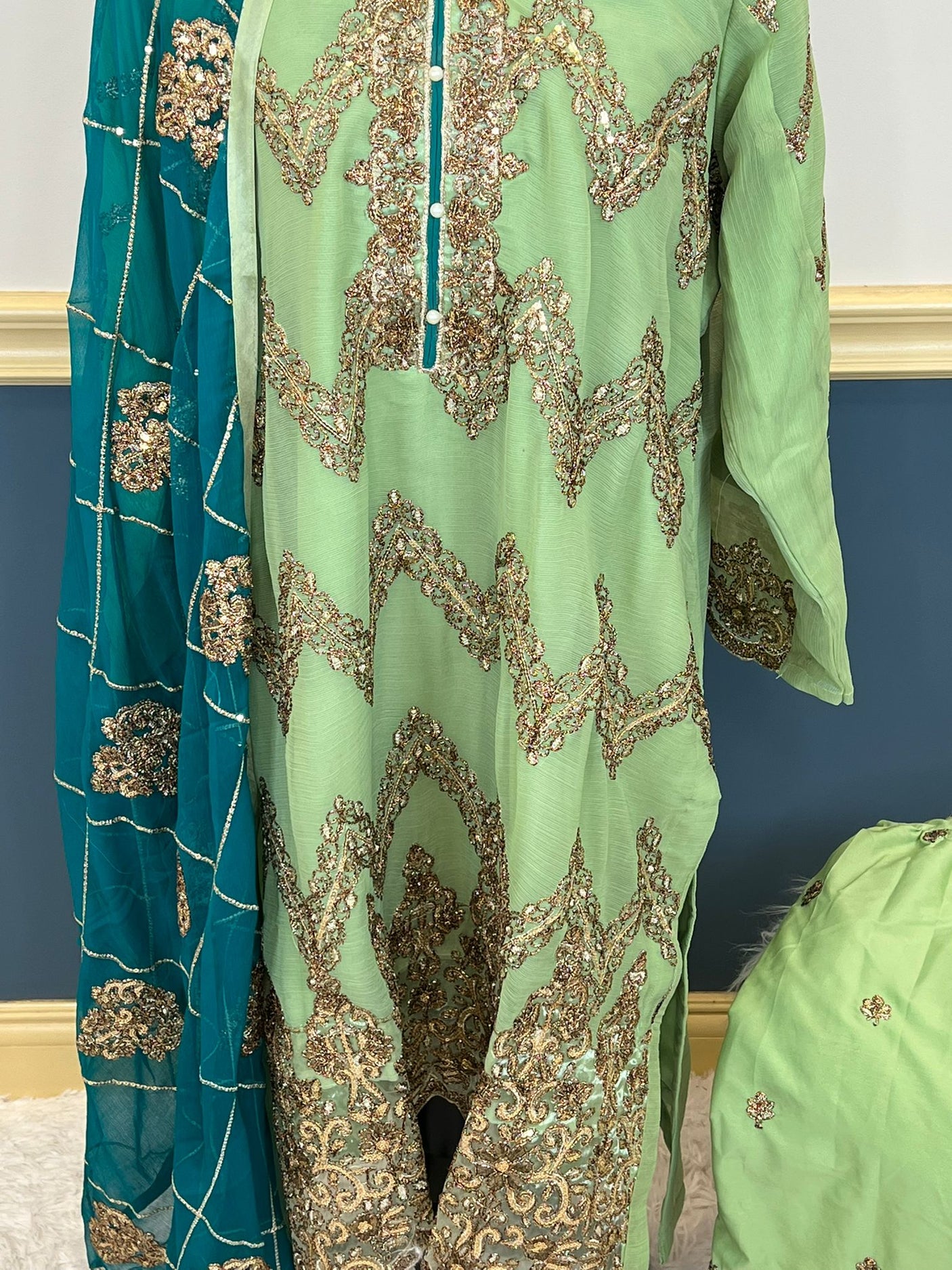 Pakistani Embroidered Party wear  Ready To Ship