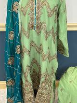 Pakistani Embroidered Party wear  Ready To Ship