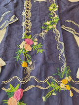 Pakistani Stitched lawn Embroidered Salwar kameez ready to ship