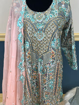 Pakistani Embroidered Party wear  Ready To Ship