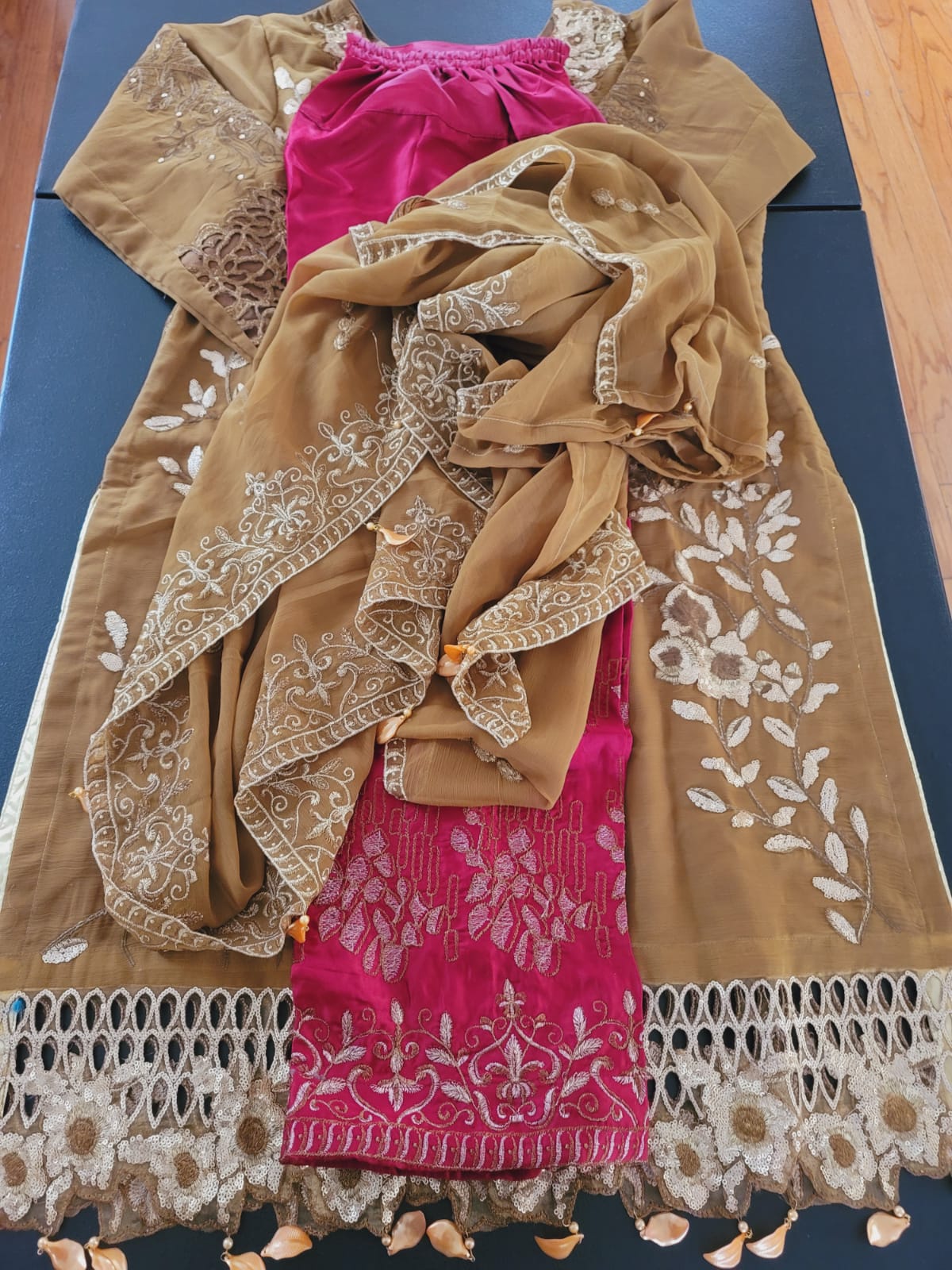 Pakistani Stitched Embroidery Party Wear Dresses Ready To Ship