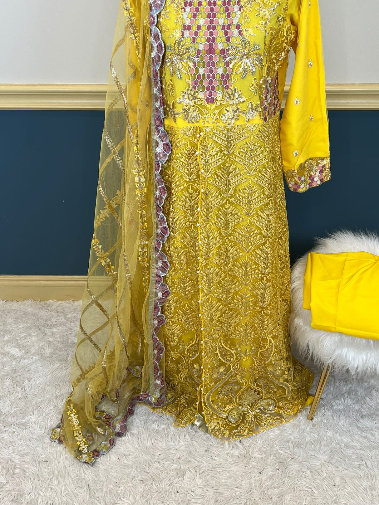 Pakistani Embroidered Party wear  Ready To Ship
