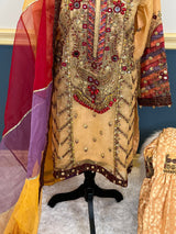 Pakistani Embroidered Party wear  Ready To Ship