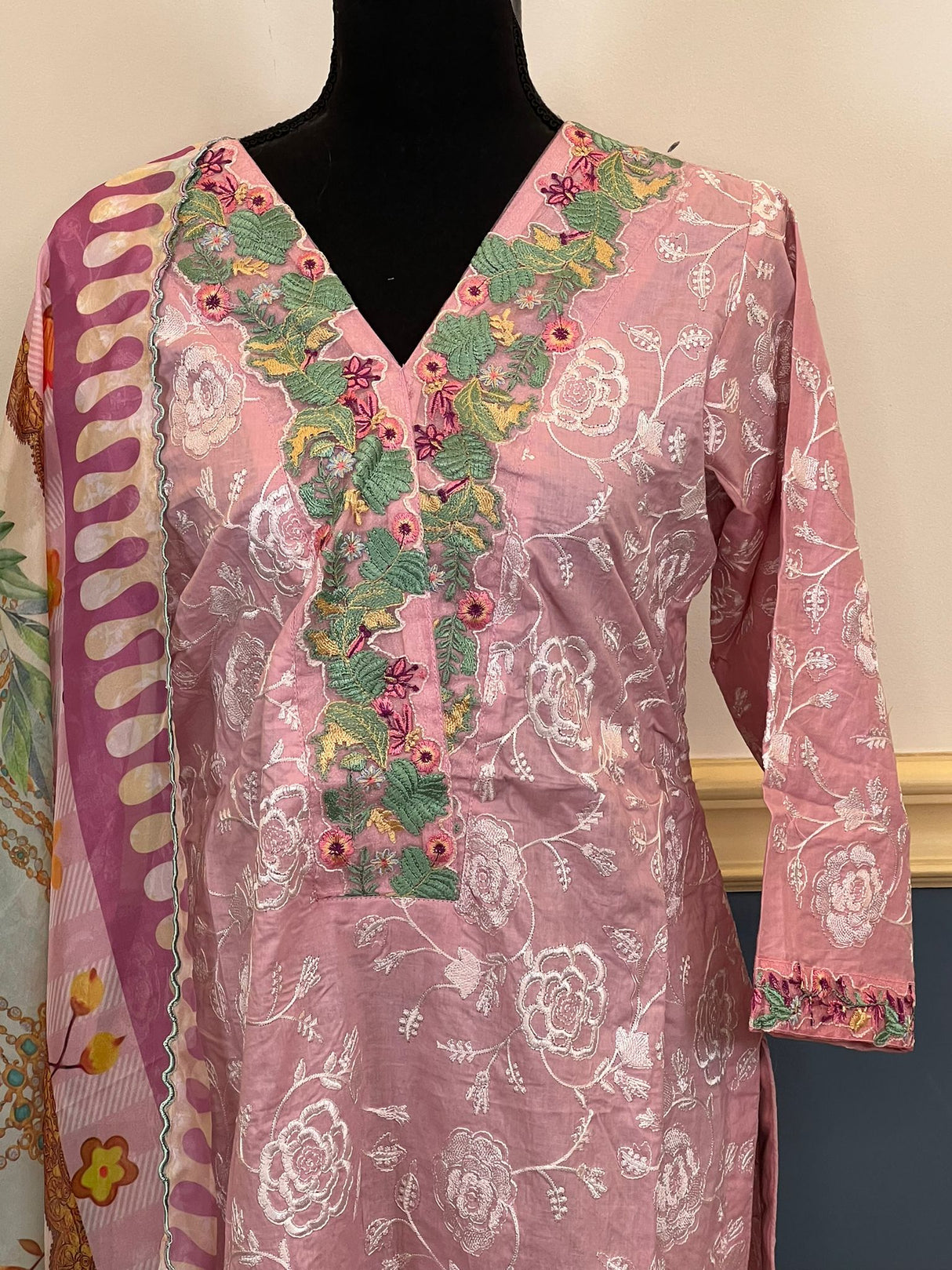 Luxury Embroidered lawn Ready To Ship