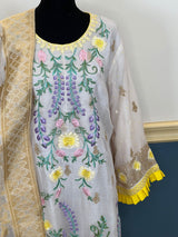 Pakistani Stitched Embroidery Party Wear Dresses Ready To Ship