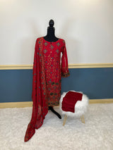 Pakistani Embroidered Party wear  Ready To Ship