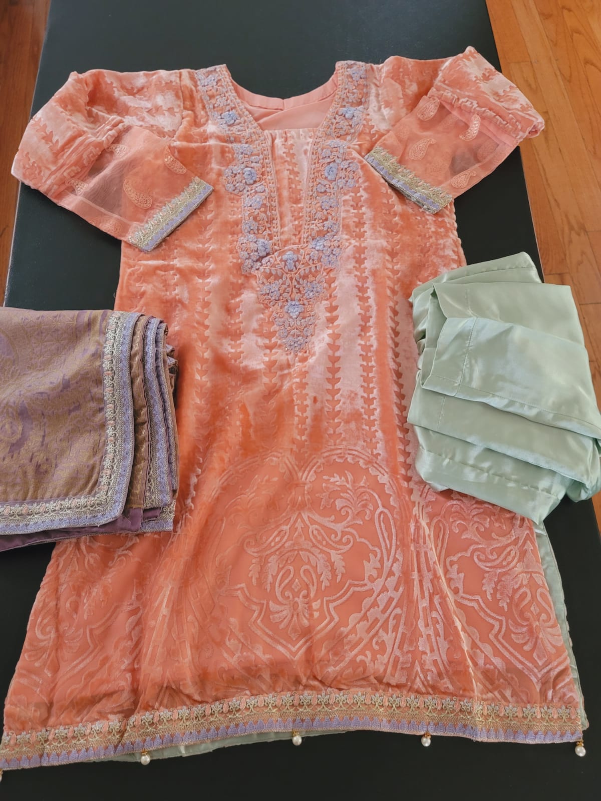 Pakistani Stitched Embroidery Party Wear Dresses Ready To Ship