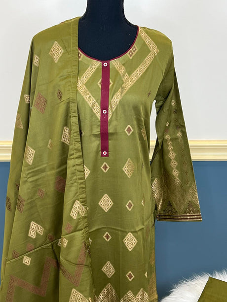 Pakistani Stitched Embroidery Party Wear Dresses Ready To Ship