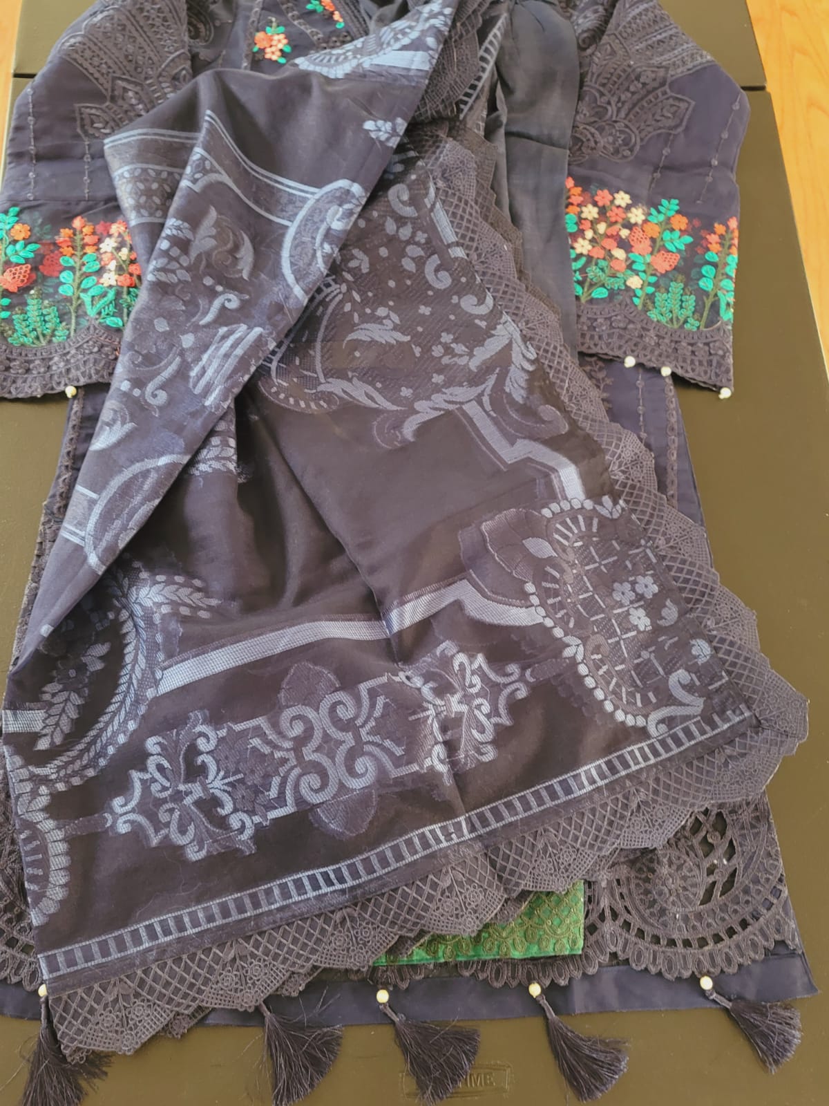 Pakistani Stitched Embroidery Party Wear Dresses Ready To Ship