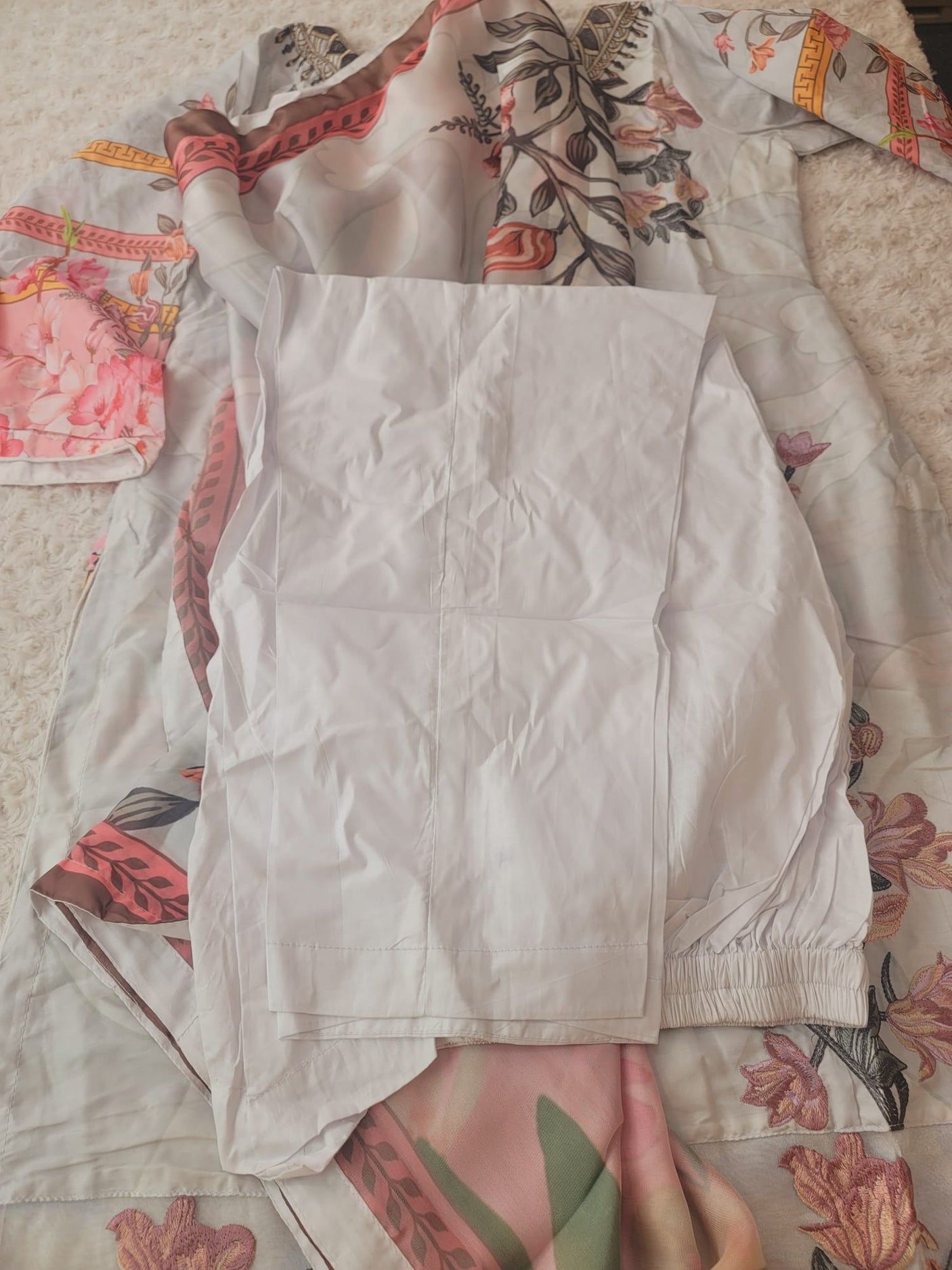 Pakistani Stitched Embroidery luxury  lawn Dresses Ready To Ship