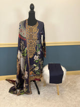 Pakistani Stitched Embroidery luxury  lawn Dresses Ready To Ship