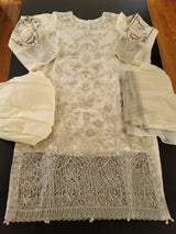 Pakistani Stitched Embroidery Party Wear Dresses Ready To Ship