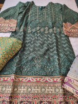 Pakistani Stitched Embroidery Party Wear Dresses Ready To Ship