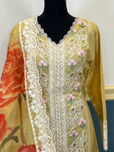 Luxury Embroidered lawn Ready To Ship