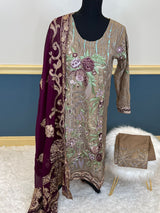 Pakistani Embroidered Party wear  Ready To Ship