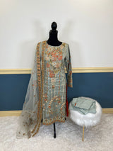 Pakistani Embroidered Party wear  Ready To Ship
