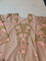 Pakistani Stitched Embroidery Party Wear Dresses Ready To Ship