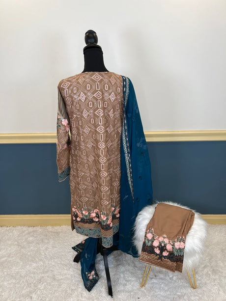 Pakistani Embroidered Party wear  Ready To Ship