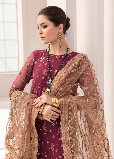 Chantelle - Embroidered Chiffon By Baroque Luxury Collection 100% Original