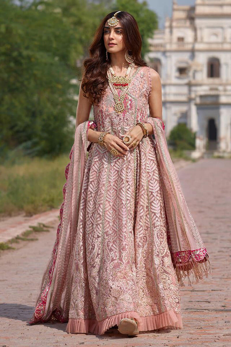 Pakistani Stitched Embroidery Party Wear Dresses Ready To Ship