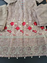Pakistani Stitched Embroidery Party Wear Dresses Ready To Ship