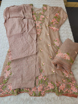 Pakistani Stitched Embroidery Party Wear Dresses Ready To Ship