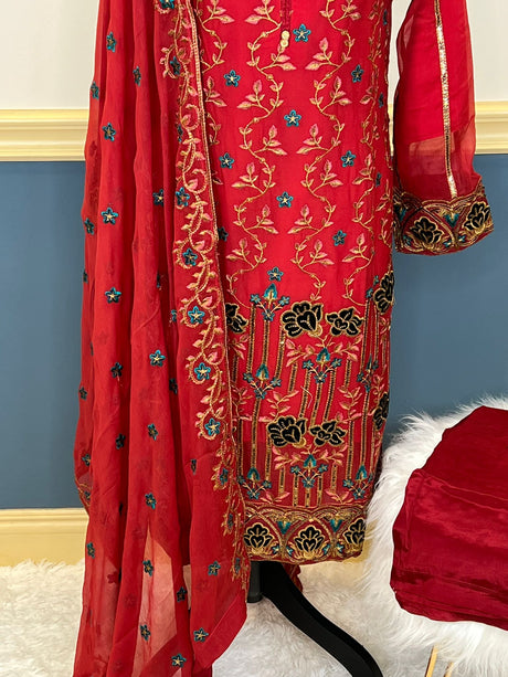 Pakistani Embroidered Party wear  Ready To Ship