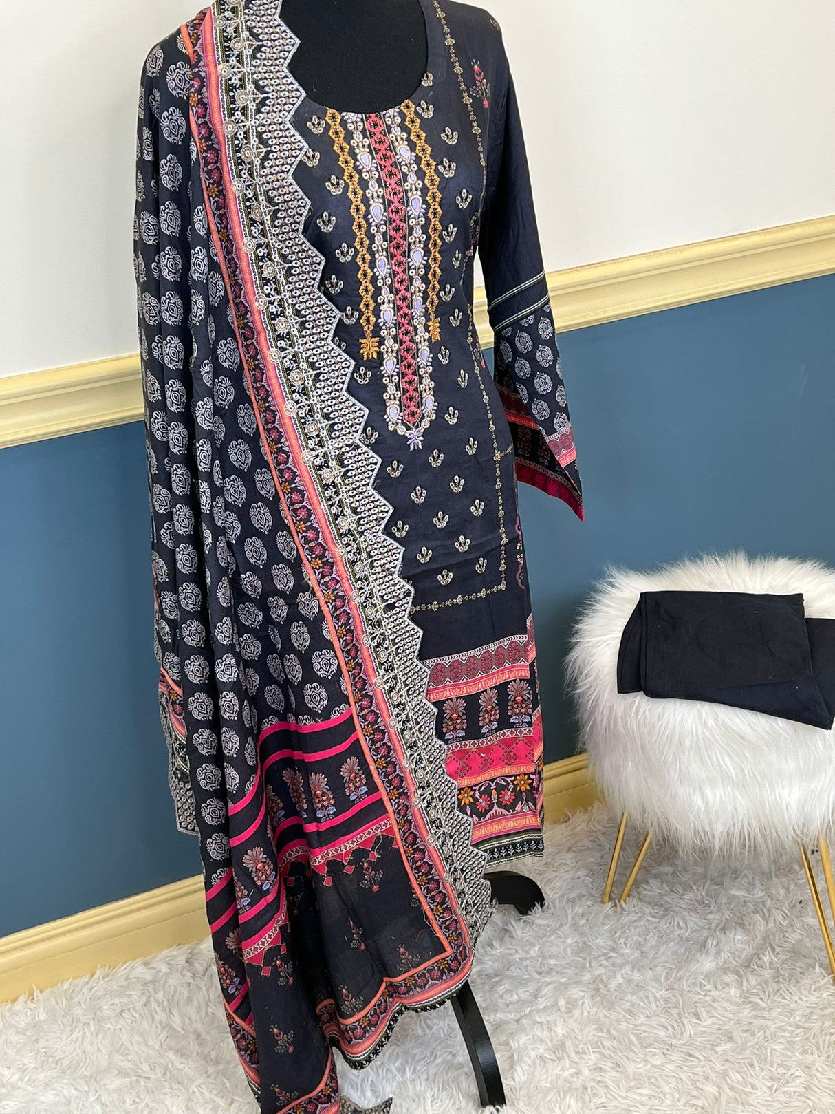 Bin Saeed original embroidered lawn Collection