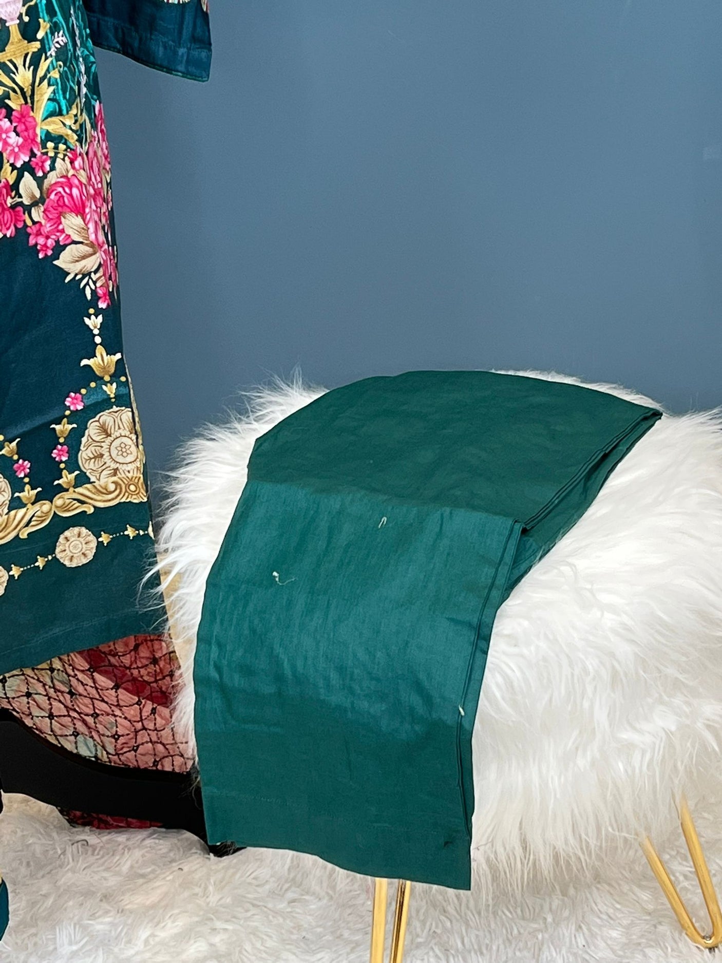 Pakistani Stitched lawn Embroidered Salwar kameez ready to ship