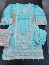 Pakistani Stitched Embroidery Party Wear Dresses Ready To Ship
