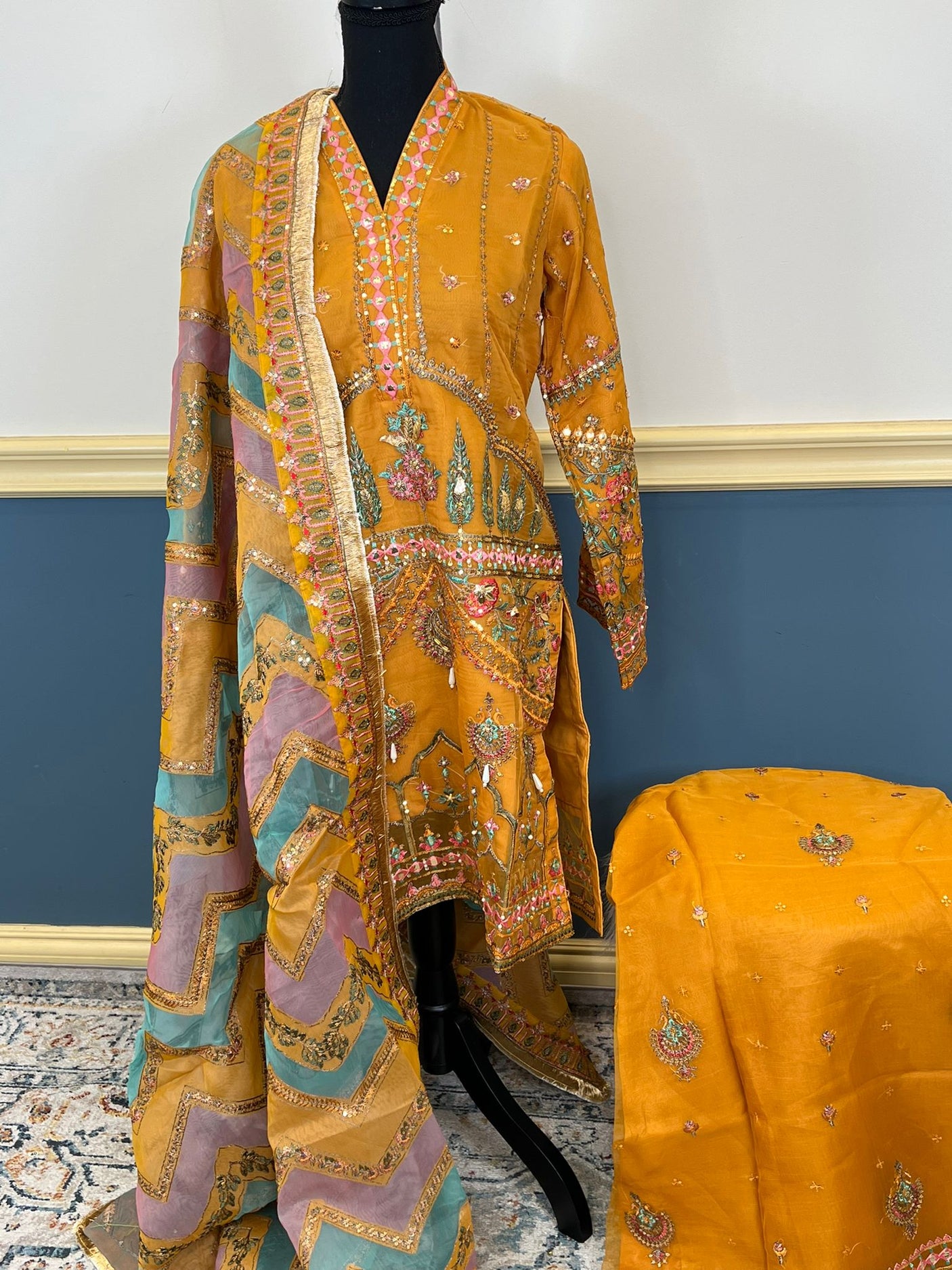 Pakistani Embroidered Party wear Ready To Ship