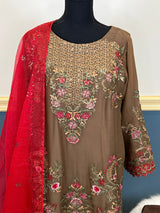 Pakistani Embroidered Party wear  Ready To Ship