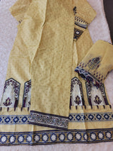 Pakistani stitched  lawn Embroidered Salwar kameez ready to ship