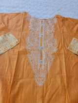 Pakistani lawn Embroidered Salwar kameez Ready To Ship