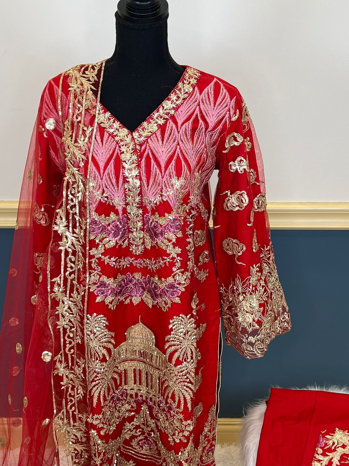 Pakistani Embroidered Party wear  Ready To Ship