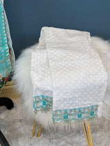 Pakistani Stitched Embroidered lawn Salwar kameez ready to ship