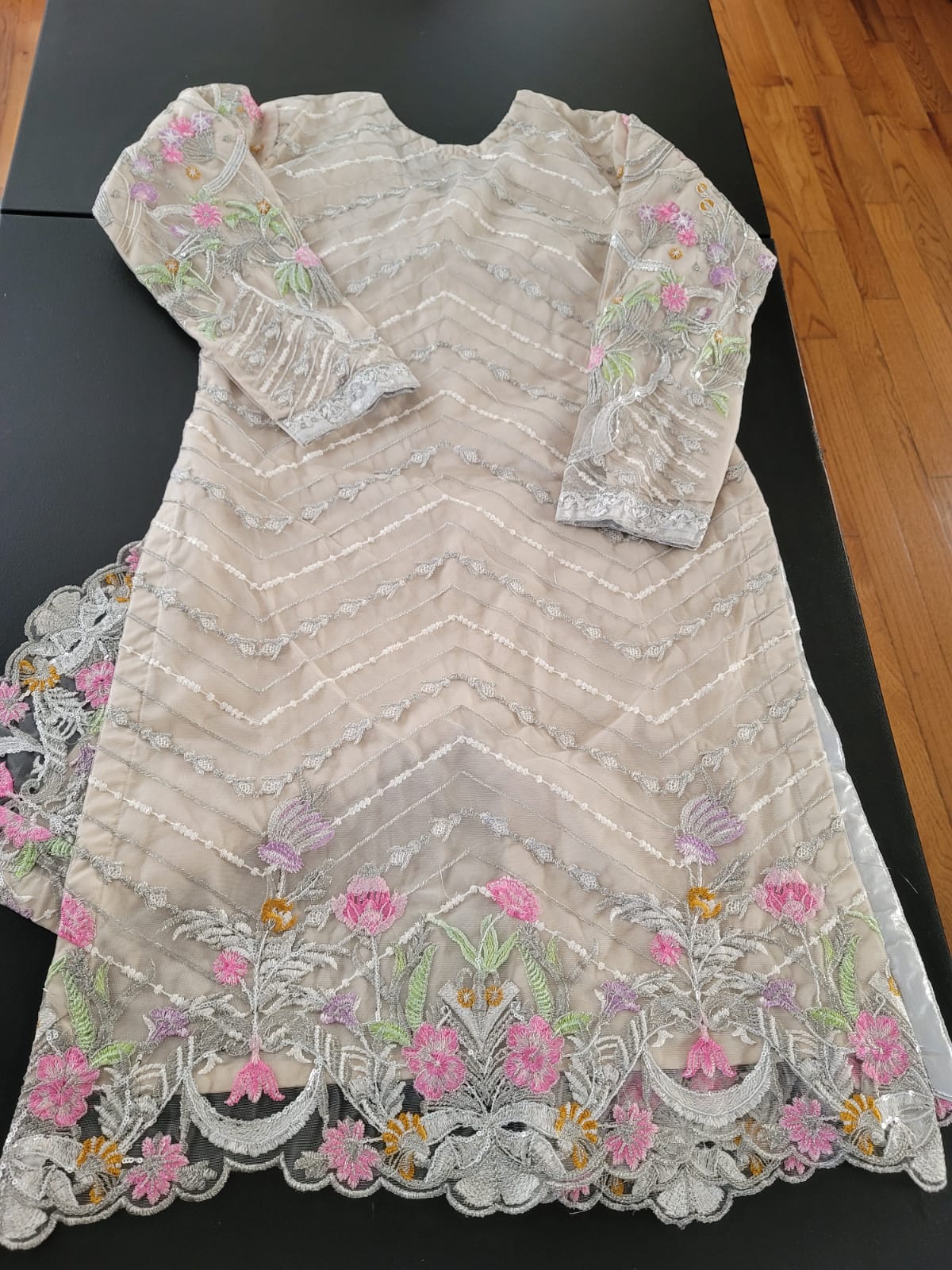 Pakistani Stitched Embroidery Party Wear Dresses Ready To Ship