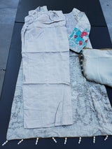 Pakistani Stitched Embroidery Lawn Suit Ready To Ship