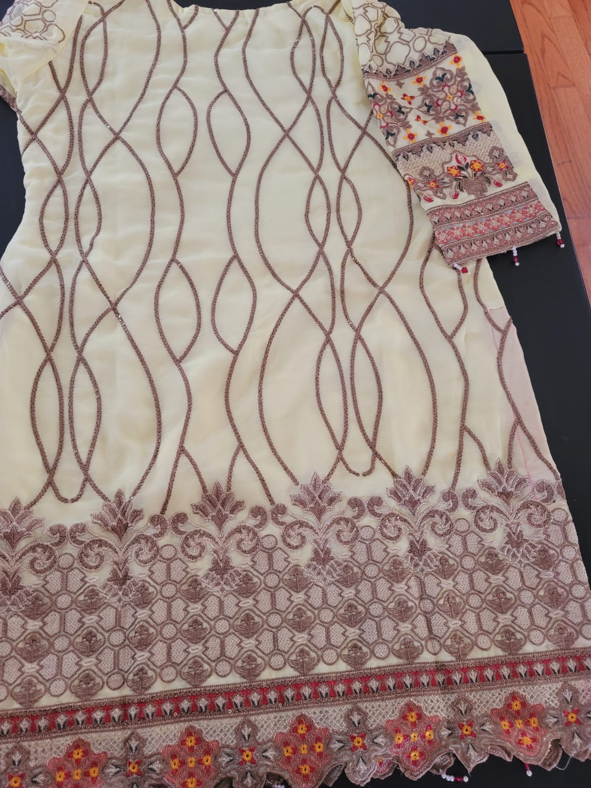 Pakistani Stitched Embroidery Party Wear Dresses Ready To Ship