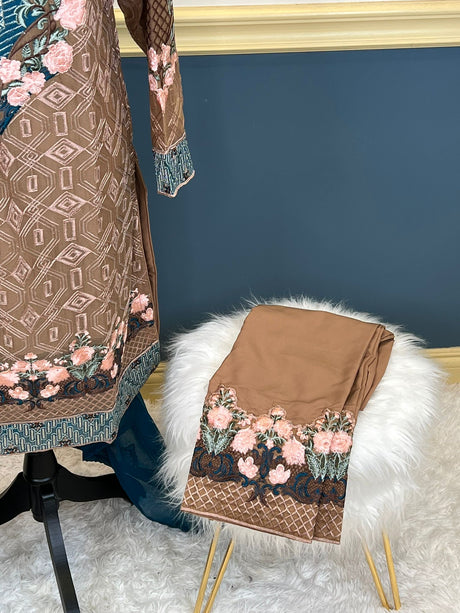 Pakistani Embroidered Party wear  Ready To Ship