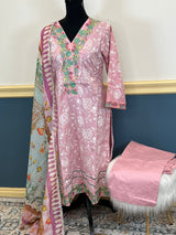 Luxury Embroidered lawn Ready To Ship