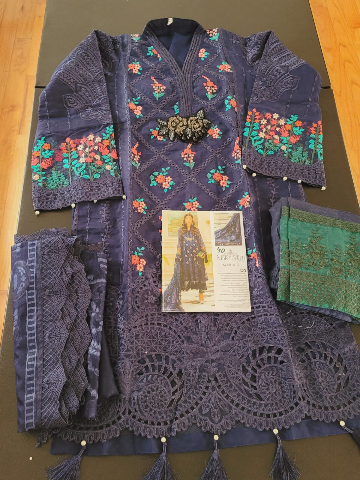 Pakistani Stitched Embroidery Party Wear Dresses Ready To Ship